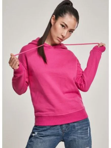 Geacă Urban Classics cu glugă violet