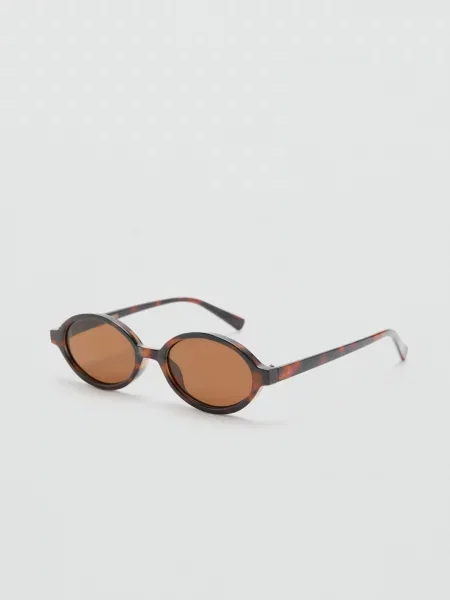 MANGO Ochelari de soare FEVER maro coniac negru
