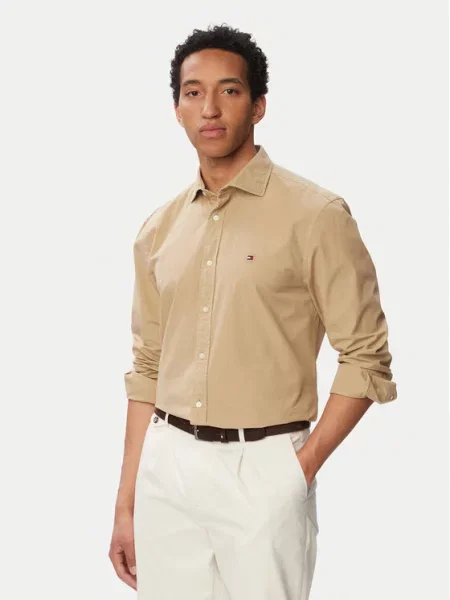 Tommy Hilfiger cămașă pentru bărbați din bej