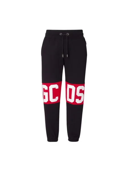 Spodnie dresowe Gcds z logo czarne