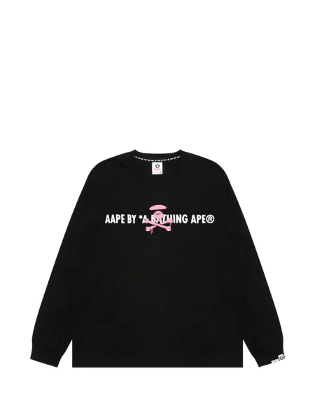 Lung tricou Aape By A Bathing Ape negru