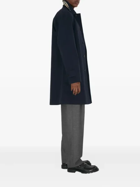 Palton Burberry albastru