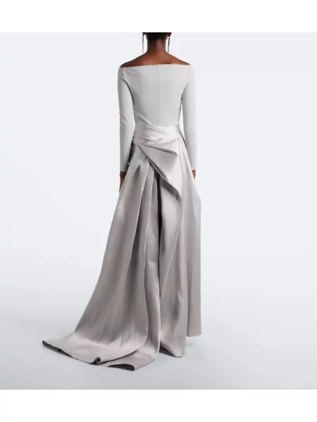 Rochie Solace London din satin gri