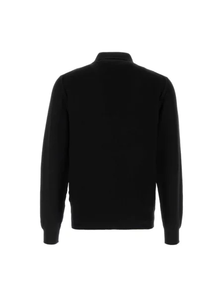Jedwabna koszulka polo Tom Ford czarna