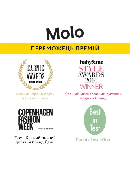Детские джинсовые шорты Molo голубые