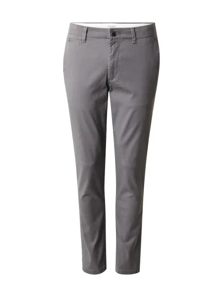 JACK & JONES Chino hlače JWHMARCO FRED' siva