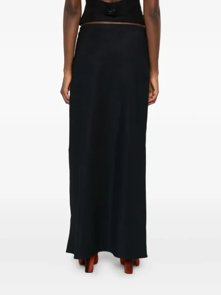 Rochie mini Coperni cu cataramă de costum negru
