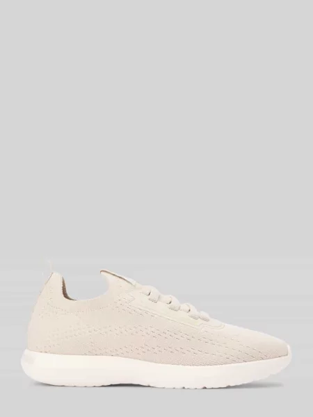 Sneakersy w skarpetkowym stylu z monogramem Tommy Hilfiger beżowe