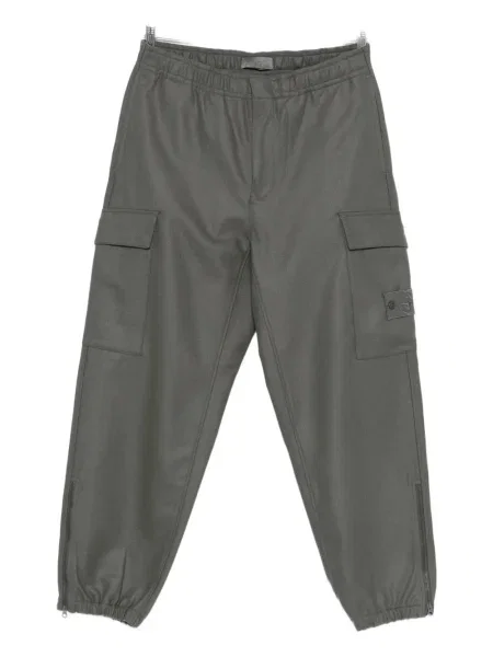 Pantaloni cargo Stone Island cu strasuri gri
