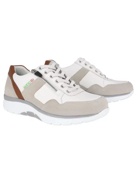 Sneakersy Mephisto trekkingowe białe