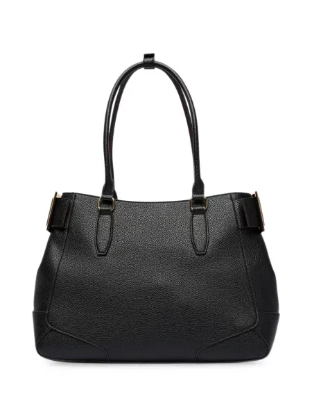 Шопинг чанта Love Moschino с автограф черно