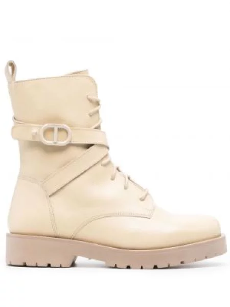 Cizme scurte Twinset din piele