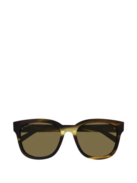 Ochelari de soare Gucci Eyewear cu autograf maro