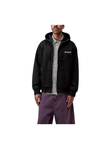 Kurtka Carhartt Wip z kapturem czarna