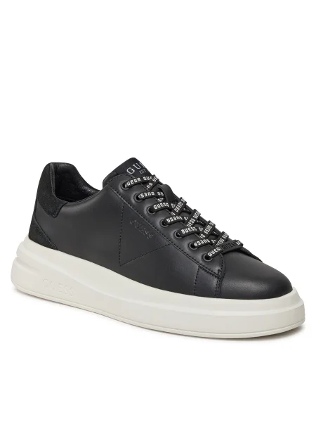 Guess sneakers din piele ELBA negru