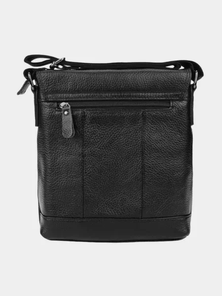 Borsa Leather Мессенджер Шкіра чорний