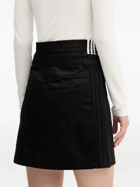 Lung papuci Adidas cu mâneci lungi cu dungi albastru