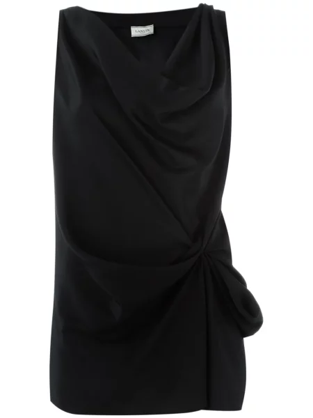 Bluză Lanvin drapată negru