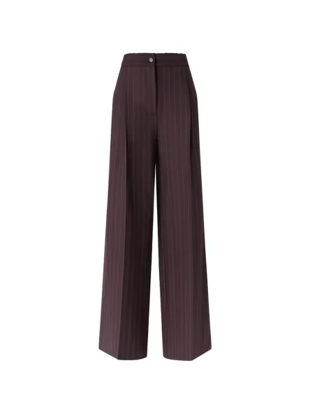 Pantaloni Pinko din dantelă roșu