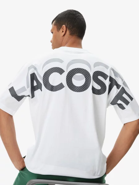 Футболка Lacoste біла