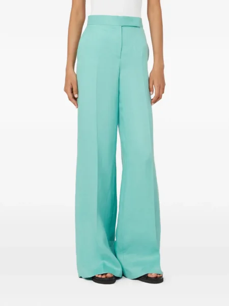 Pantaloni Max Mara albastru