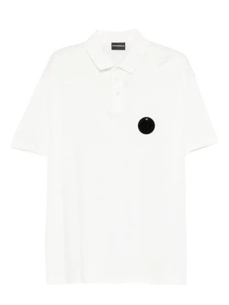 Polo Emporio Armani alb