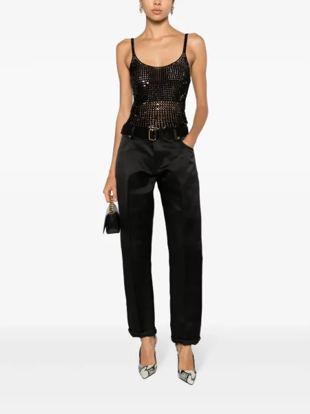 Kelnės Tom Ford satino juoda