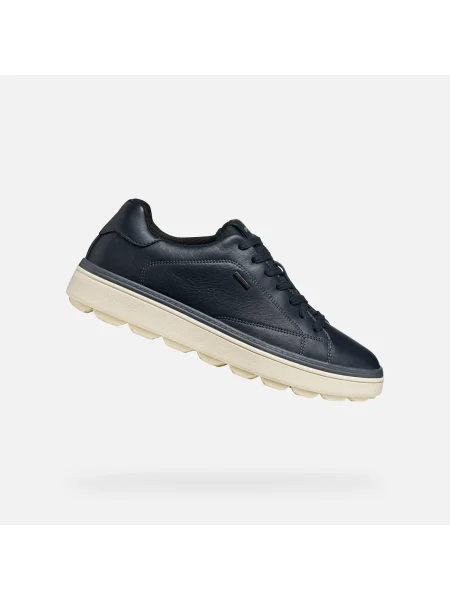 Sneakerși Geox albastru