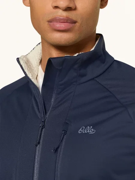 Odlo Bunda Midlayer – Zeroweight X-Warm Insulated Anniversary tmavě modrá