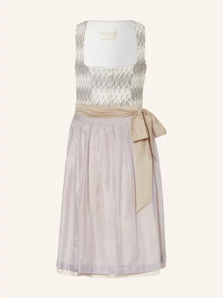 Krüger Sukienka Bawarska grau beżowa