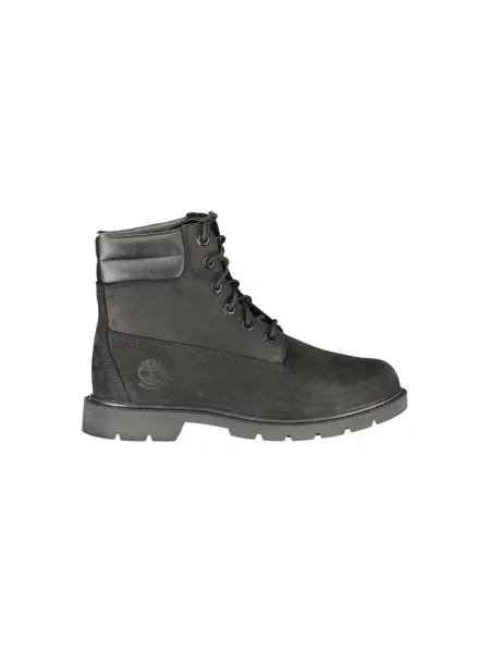 Buty do kostki Timberland sznurowane koronkowe czarne