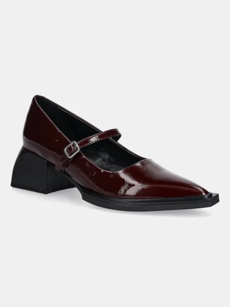 Vagabond Shoemakers pantofi de piele VIVIAN cu drept bordo