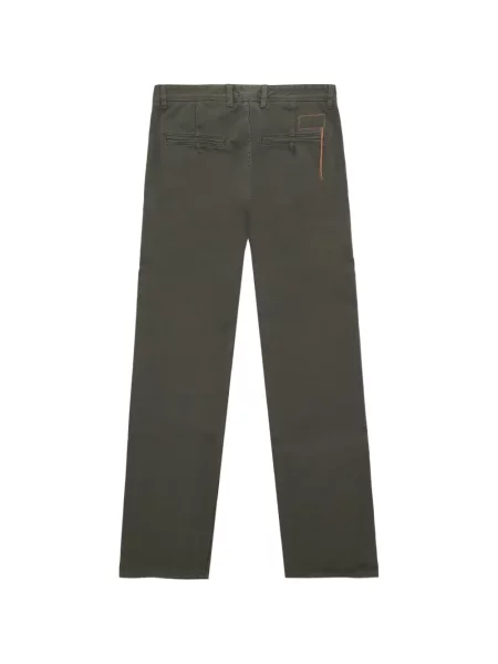 Pantaloni Fortela din canvas verde