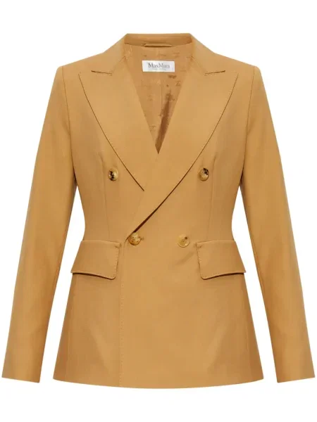 Sacou Max Mara de lână maro