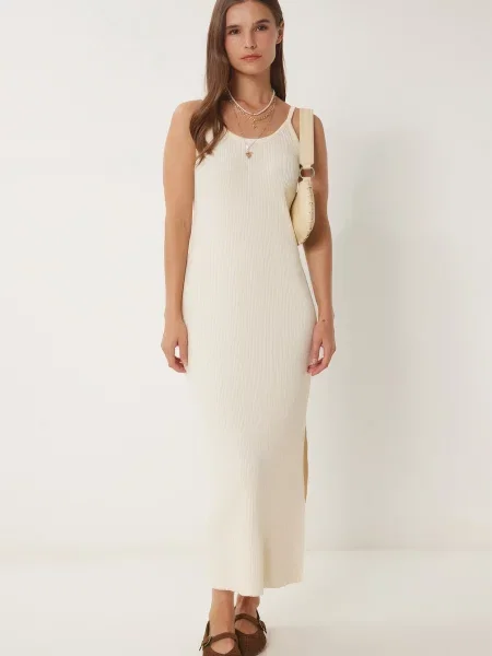 Happiness İstanbul Rochie de vară crem