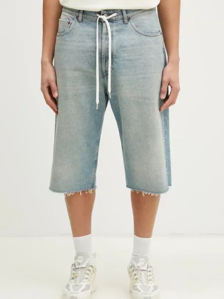 Дънков къс панталон Maison Margiela синьо