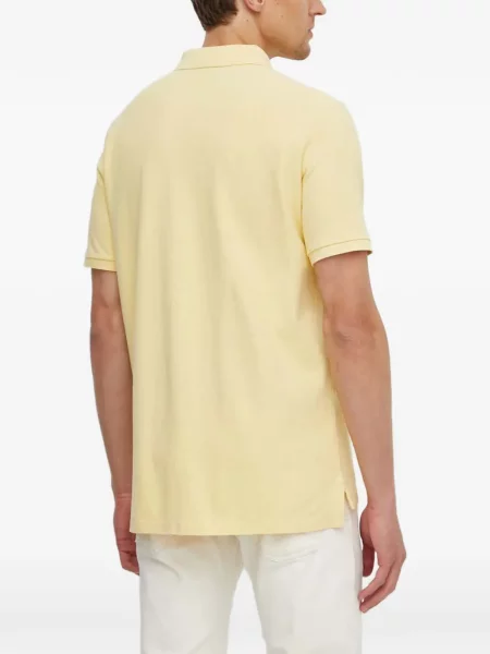 Kožené kalhoty Polo Ralph Lauren modré