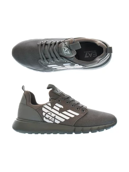 Sneakersy Emporio Armani Ea7 na siłownię szare