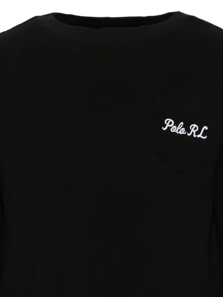 Koszulka polo dziecięca Polo Ralph Lauren czarna