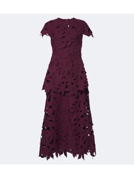 Rochie de cocktail Simkhai cu model floral din dantelă