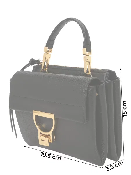 Rucsac Coccinelle din piele negru