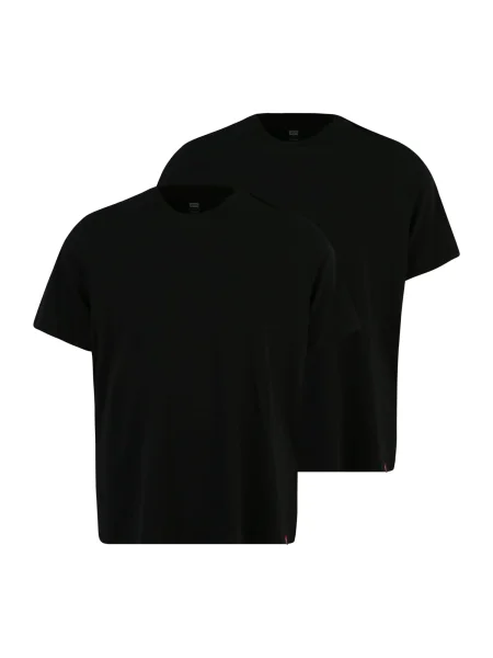 Levi's® Big & Tall Tricou sângeriu / negru alb