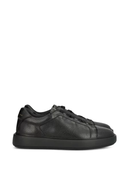 Sneakerși Officine Creative din piele negru