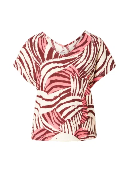 S.Oliver Tricou roz pitaya / roșu cireș / natural alb