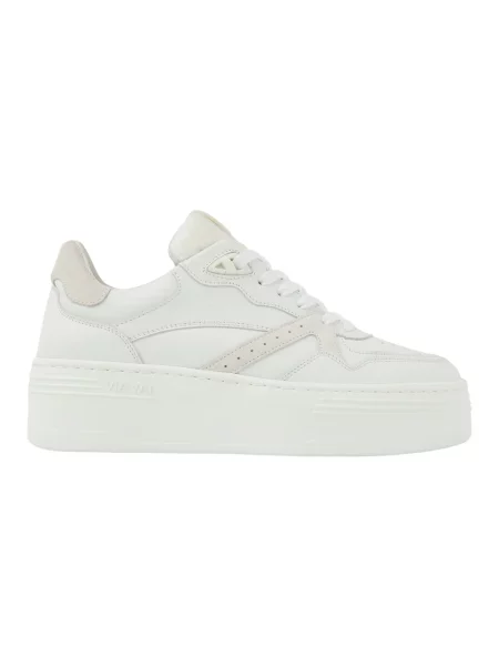 Sneakersy Via Vai skórzane białe