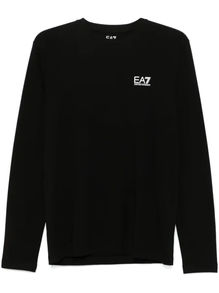 Tricou Ea7 Emporio Armani cu imagine negru