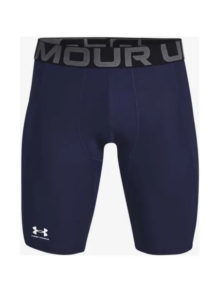 Ciemnoniebieskie legginsy Under Armour HeatGear Pocket XS niebieskie