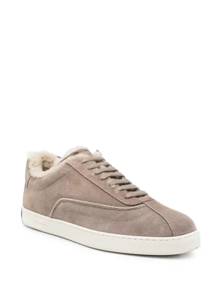 Sneakers Fabiana Filippi σουέντ καφέ