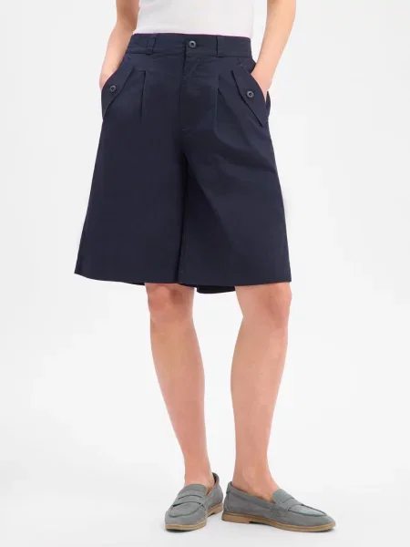 Marie Lund Bermudy Kobiety 34 niebieski