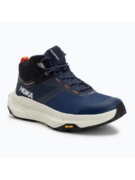 Кросівки трекінгові HOKA Transport Hike GTX varsity navy/truffle salt
